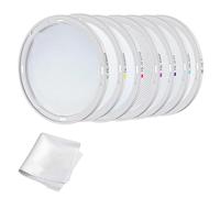 Godox ML-D Kit de diffusion magnétique pour réflecteurs d'objectif ML 7 | Kit de diffusion magnétique de 7 pièces pour réflecteurs compatibles avec lentille ML pour créer des effets de lumière doux
