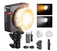 Godox ML100Bi 110W LED Éclairage Vidéo 2800K-6500K Videolight Couleur CRI 97+/TLCI 98+ Contrôle Via Application Recharge USB-C 11 Effets FX pour Le Streaming en Direct Photographie en Extérieur