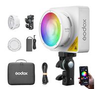Godox ML100R Éclairage vidéo RGB 110W, 1800K-10000K, Gamme complète de Couleurs, 14 Modes d'effets, godox Lampe vidéo pour la Photographie