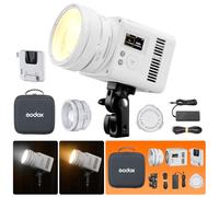 GODOX ML150Bi Lampe vidéo LED Lampe vidéo LED Bicolore ML150Bi avec Sac de Transport, 61 054 lux à 1m, 2800-6500K, IRC/TLCI 96+, 11 Effets godox Lampe vidéo pour la vidéographie