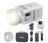 Godox ML150Bi Lumière vidéo LED bi-Couleur 2800K-6500K, 11 Modes FX, 61 054 Lux @1m, IRC 96, Prend en Charge Le contrôle Via Application, NFC, DMX