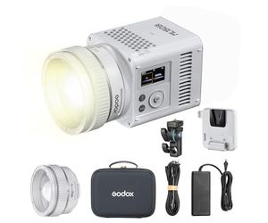 Godox ML150Bi Lumière vidéo LED bi-Couleur 2800K-6500K, 11 Modes FX, 61 054 Lux @1m, IRC 96, Prend en Charge Le contrôle Via Application, NFC, DMX