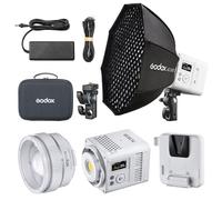 Godox ML150BI Lumière vidéo LED bi-Couleur 2800K-6500K(ML150BI+AD-S60S)