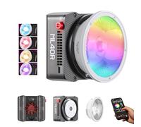 Godox ML40R Lampe vidéo LED portable CCT 1800 K-10000 K avec réflecteur d'objectif Contrôle par application intégrée et NFC