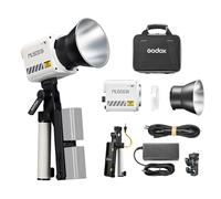 GODOX ML60II Bicolore Kit 70W Vidéo Photographie,2800K-6500K, Intensité Variable, CRI≥96,COB Bead, 11 Effets Scène D'éclairage Système, sans Fil 2,4G, Poignée de Batterie, Réflecteur Standard