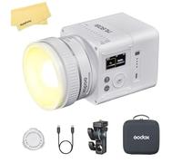 GODOX ML80 Bi ML80Bi Lampe Vidéo LED Bicolore,29600 Lux à 1m,2800-6500K,CRI 96,TLCI 96 Éclairage Continu,11 Effets,DC 14,4V,6600mAh,95,04Wh,Luminosité de 0-100%,Design Modulaire,pour Youtube,TikTok