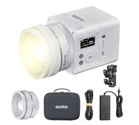 Godox ML80Bi Éclairage vidéo LED Bicolore 2800K-6500K, 11 Modes FX, 29600 lux à 1 m, IRC 96, Compatible contrôle Via Application et NFC