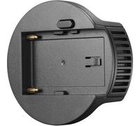 Godox MS60NPA NP-F Plaque adaptateur de batterie pour MS60Bi MS60R RS60Bi RS60R, plaque adaptateur de batterie, batterie non incluse, accessoires d'éclairage vidéo LED