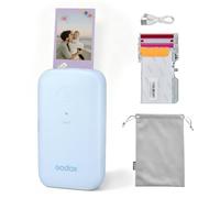 Godox P100 Mini imprimante photo portable par sublimation | Bluetooth sans fil, imprimante photo instantanée, photos plastifiées, haute résolution 300 DPI