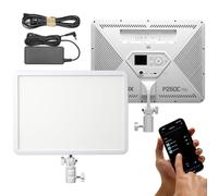 Godox P260C Pro Light Panel 45W Bi-Color LED Video Light 800K-6500K CRI98+ | Type-C/DC/alimenté par batterie avec contrôle par application NFC pour l'enregistrement vidéo en direct en streaming