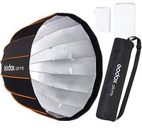 Godox P90h 90 cm de profondeur parabolique Boîte à lumière avec monture Bowens Bague d'adaptation pour Aputure COB 120d 120T Godox Ad600b Ad600bm Flashpoint Xplor 600 et autres Bowen support Flash de studio Speedlite
