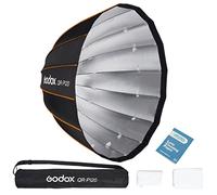 Godox QR-P120 120 cm Boîte à lumière Profonde Parabolique à Dégagement Rapide pour Godox MS200-V MS300-V SK400II-V DP400III-V DP600III-V SL60W SL60IID SL60IIBi SL100D AD600BM VL150II VL200II VL300II