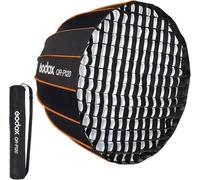Godox QR-P120 120cm Boîte à Lumière Parabolique avec Grille Pliable