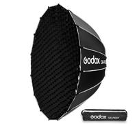 GODOX QR-P120T 120cm Profondeur Parabolique Quick Release Softbox avec Une Profondeur de Grille de 56cm pour Godox SL60 SL300II VL150 VL300 UL150 et Un Autre Studio Video Light