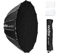 Godox - QR-P120T Boite à lumière Parabolique 120cm + Grille nid d'abeille - Monture Bowens