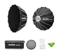 Godox Qr-P70T 70Cm/27.5Inch Parabolic Softbox+Honeycomb Grid, Bowens Mount Soft Boxes Quick Release Light Diffuser for Small-Place Live Streaming for Sk400Ii Sl-60W Ad600Bm Vl150 Ul150 Sl150Ii