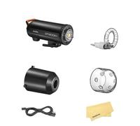 Godox QT1200IIIM 1200Ws GN105 Flash Stroboscopique Haute Vitesse,2.4 GHz 1/8000s HSS,Temps Recyclage 0.01-0.9s,40W LED Lampe Pilote pour Mariage Publicité Portrait Mode Photographie Dynamique