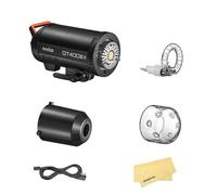 Godox QT400IIIM 400Ws GN65 Flash Stroboscopique Haute Vitesse,2.4 GHz 1/8000s HSS,Temps Recyclage 0.01-0.9s,40W LED Lampe Pilote pour Mariage Publicité Portrait Mode Photographie Dynamique