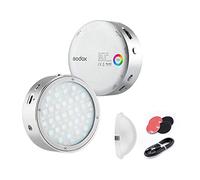 Godox R1 RGB LED Caméra Lumière Photo Réglable 2500K-8500K Mini Creative LED Vidéo éclairage continu avec 14 effets d'éclairage spéciaux FX Aimants intégrés