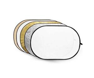 Godox réflecteur 5-en-1 Gold, Silver, Soft Gold, White, Translucent - 60x90cm