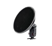 Godox Réflecteur Beauty dish AD-S3 avec grille AD-S4 pour flash Speedlite Godox Witstro AD180 AD360 + support (adaptateur Bowens) pour flash Speedlite, Softbox, Snoot, Godox V850, Godox V860c, Godox Witstro AD360, Canon Speedlite 580EX II, Nikon SB 430EX/430EX, YONGNUO 800/568EX II, etc. (Réflecteur avec grille), D1164