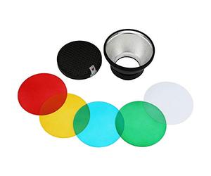 Godox Réflecteur standard avec porte-filtre pour tête de flash AD300pro, AD-R14