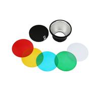 Godox Réflecteur standard et gels de couleur pour AD300Pro (AD R14)