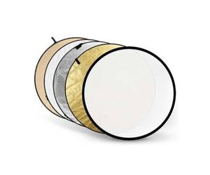 Godox réflecteurs 5-en-1 Gold, Silver, Soft Gold, White, Translucent - 80cm