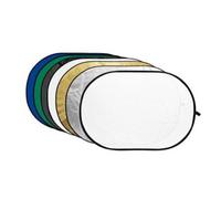 Godox reflectieschermen 7-in-1 goud, zilver, zwart, wit, doorschijnend, blauw, groen - 150x200cm