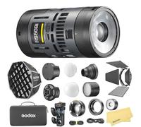 Godox RS60Bi Kit 2K Monolight LED Bicolore avec Contrôle Bluetooth&DMX,CCT 2800K-6500K,IRC97+,TLCI98+,Entrée USB-C 60W, Gradation Linéaire,Design Compact pour Studio,Photographie,Eclairage sur Site