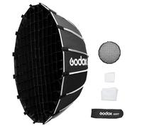 GODOX S120T Boîte à lumière 120 cm Godox S120T avec grille, parapluie à fermeture rapide, support Bowen standard, pliable et amovible pour studio Speedlite Monolight