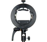 Godox S2 Bowens Flash Mount for Godox AD200Pro, AD200, AD400Pro, Godox V1 Series Round Head Flash, Godox V860II / TT685 / TT350 Series, S-Type Flash Mount with Bowens Mount