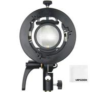 Godox S2 Speedlite Bowens Support pour Flash Godox V1,V1Pro,AD200Pro,AD200 AD400Pro et Plus,Support de Flash de Type S à Contrôle d'inclinaison Précis pour Boîte à Lumière,Parapluie,Flashde Studio