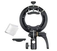Godox S2 Speedlite S Support Bowens pour Godox V100 V1 AD200 Pro II AD100Pro TT600 AD400Pro RS60R RS60BI, et pour Canon Nikon Sony Neewer Flash