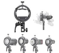 Godox S3 Support pour flash Speedlite compatible avec les flashs AD200 Pro II, AD400 Pro II, AD300 Pro, Godox V1 Pro, V100 (tête ronde), séries V860 III / TT685 II / TT350, monture Bowens