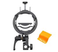 Godox S3 Support pour Flash Speedlite Support pour Flash Bowens Mount,Réglage ±90° Équipé,Compatible avec les Flashes Godox V100 V1Pro V1 V860III TT685II TT350 TT600 AD300PROII AD200PROII