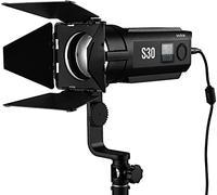 Godox S30 Spot LED Kit, 5600K 30W Spotlight avec CRI 96+ TLCI 96+ | Spot LED Projecteur Puissant avec Lentille Optique Asphérique pour Photo Photographie Tournage Enregistrement Vidéo