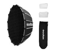 Godox S65T Boîte à lumière parapluie à dégagement rapide avec grille en nid d'abeille, amovible et pliable avec support Bowen, diffuseurs pour photographie, Speedlite, flash studio, Monolight 65 cm