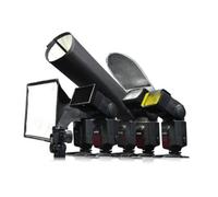 Godox SA-K6 kit d'accessoires pour flash avec softbox, snoot, grid et filtres couleur