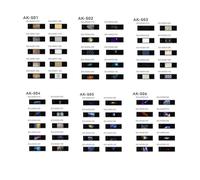 Godox Set Complet De Filtre pour Diapositives (60 Pièces) pour AK-R21
