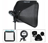 Godox SF-UV 60 - Kit Boîte à lumière 60 cm x 60 cm + Fixation S-Type Bowens pour Flash SpeedLite