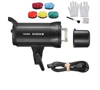 Godox SK300II-V Flash de Studio amélioré 300 WS Puissance GN58 5600 ± 200 K Lumière stroboscopique intégrée 2.4G Système X sans Fil avec Lampe de modélisation LED Bowens Mount Photographie Flashes