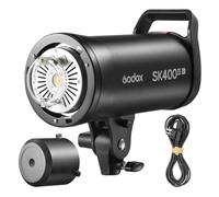 Godox SK400IIIV 400 Ws Flash de studio SK400III-V amélioré avec système X 2,4 GHz, lampe de réglage LED 10 W, GN 65, temps de charge 0,1-1,5 s, support Bowens pour portrait professionnel et e-commerce