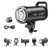 GODOX SK400IIIV (mise à niveau 2026) Lumière stroboscopique de studio 400 W GN65, temps de recyclage de 0,1 à 1,5 s, support Bowens, lampe de modélisation LED, flash sans fil 2,4 G pour photographie