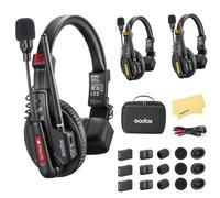 GODOX SKYTALK AIR 3S Casques Full-Duplex 2,4GHz Système D'intercom sans Fil