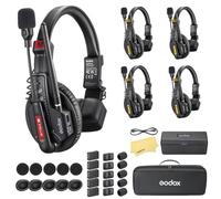 GODOX SKYTALK AIR 5S Casques Full-Duplex 2,4GHz Système d'intercom sans Fil