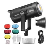 Godox SL200IIIBi Studio LED Video Light 215W Haute Puissance Photographie Lumière 2800K-6500K Dimmable 9 FX Effets d'éclairage CRI96 TLCI97 Bowens Mount APP Télécommande