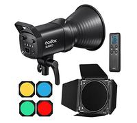 Godox SL60IID Portable Lumière Vidéo LED 75W Photographie Fill Light 5600K±200K Effets d'éclairage FX Intégrés Bowens Mount APP/Télécommande + Photographie Light Barn Door Barndoor Kit