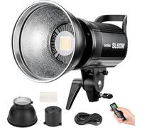 Godox SL60W LED Vidéo Lampe, 60W 5600K Daylight Éclairage, Studio LED Lampe Puissant avec Monture Bowens, Réglage 10-100% pour Mariage/Video/Photo
