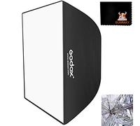 GODOX Softbox 23,6" x 35,4" 60cmx90cm Pliable Rectangle Boîte à lumière pour des Effets d'éclairage Doux (Softbox6090)